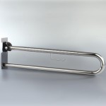 BARRA ABATIBLE INOX 80 CMS