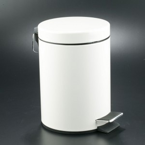 PAPELERA PEDAL BLANCA 3 LT 1